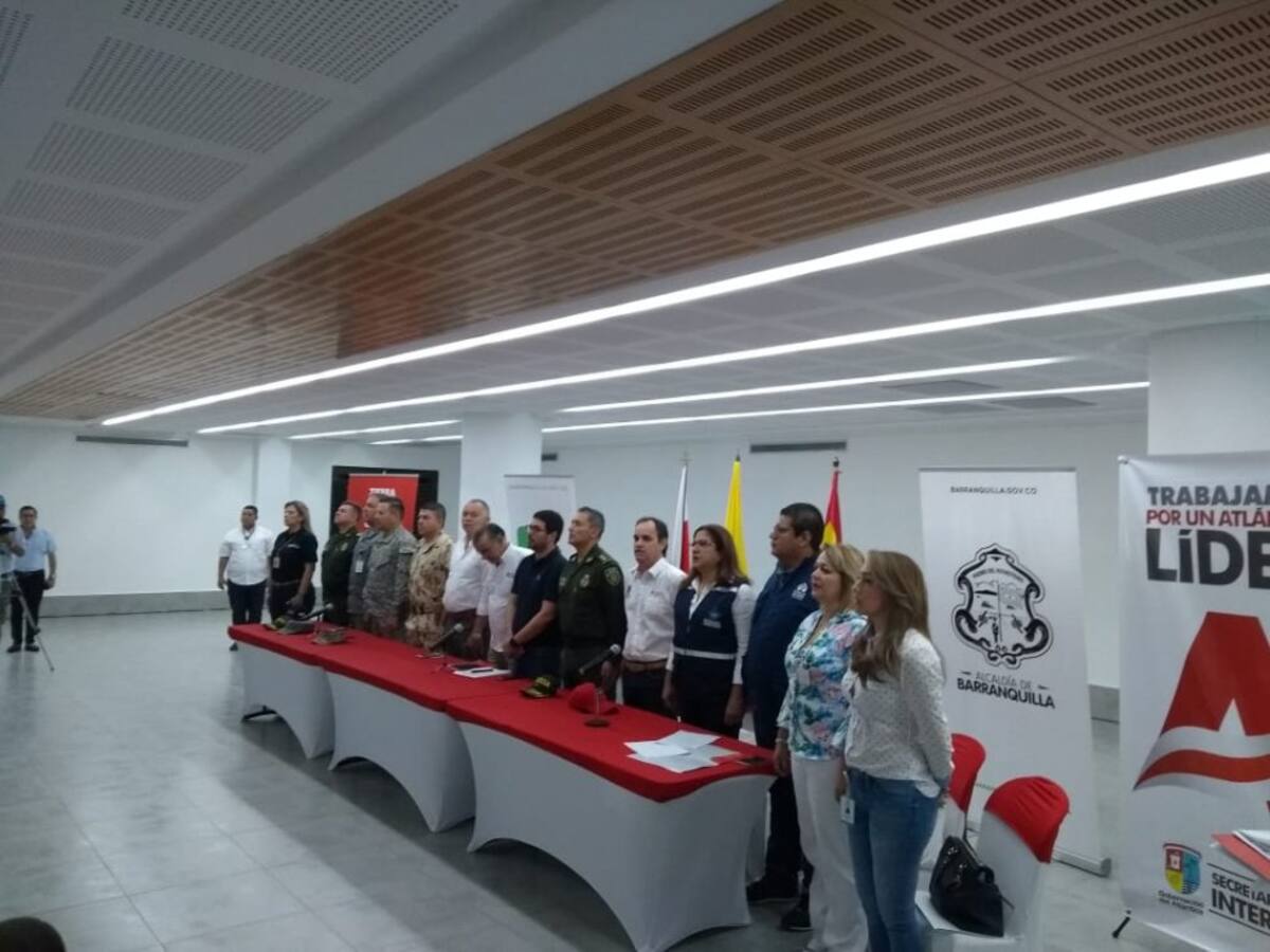 Autoridades en el Atlántico realizaron evento donde se dio apertura oficial a la jornada electoral en el departamento