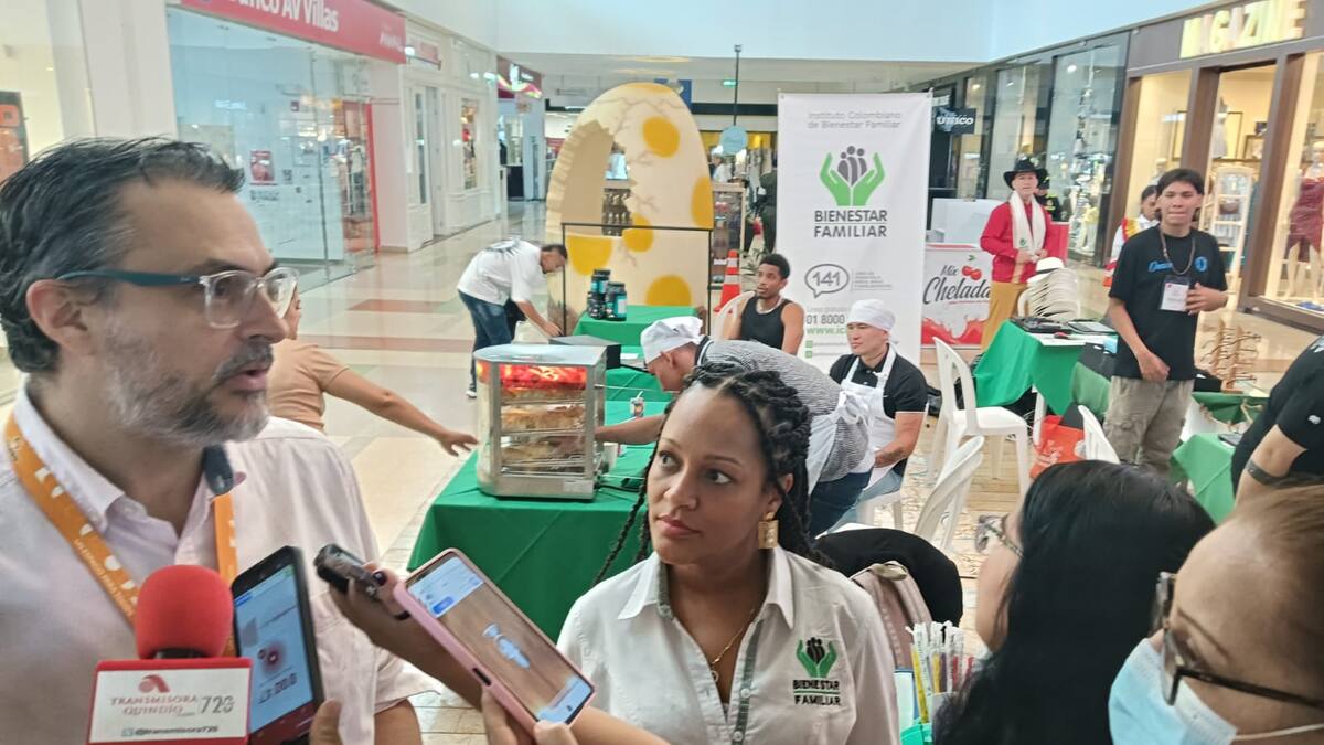 Yeferson Cifuentes, emprendedor, apoyado por ICBF, Quindío