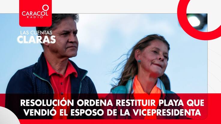 Resolución ordena restituir playa que vendió el esposo de la vicepresidenta