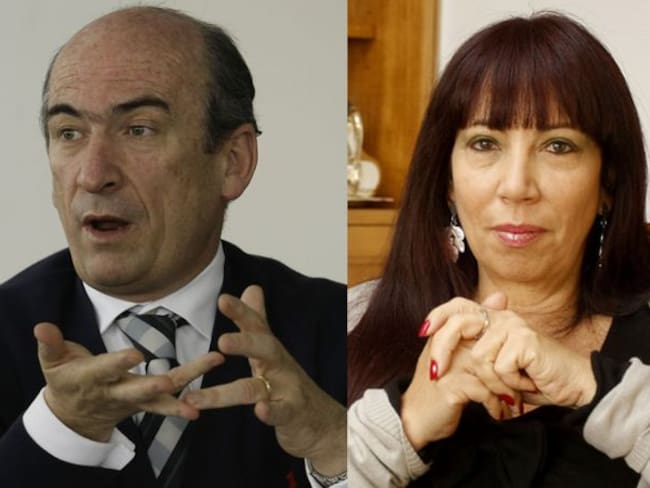 Jorge Pizano y Maria Jimena Duzán.