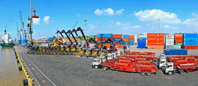 Puerto de Barranquilla.