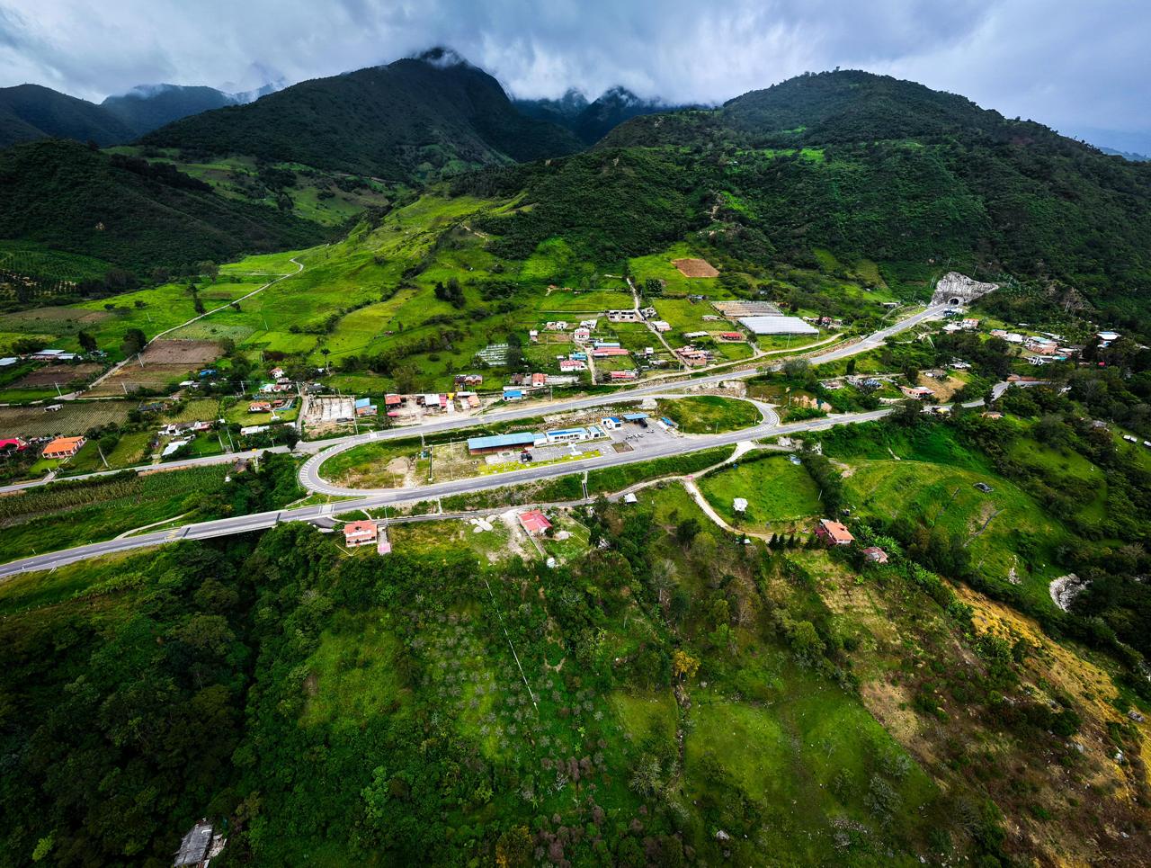 Los peajes y la infraestructura del corredor Bucaramanga - Pamplona pasan a cargo de INVÍAS. / Foto: ANI.