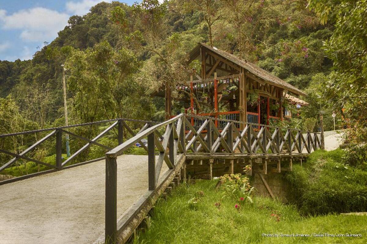 En estas piscinas termales, ubicadas en Santa Rosa de Cabal, se sentirá el placer del calor y las sales naturales; más que entretenimiento proporciona salud y bienestar.