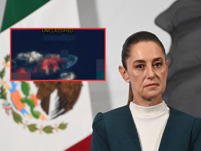 México rescató un sobreviviente tras el ataque de EE.UU. a cuatro lanchas en el Pacífico. AFP.
