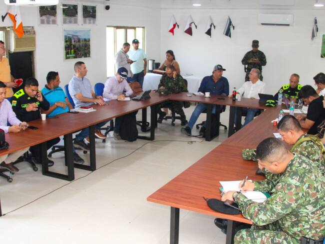 Se revisaron cifras preocupantes relacionadas con extorsiones. Foto Gobernación Huila.