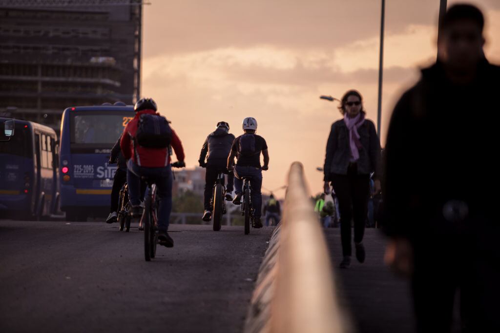 Día sin carro en Bogotá (Getty Images)