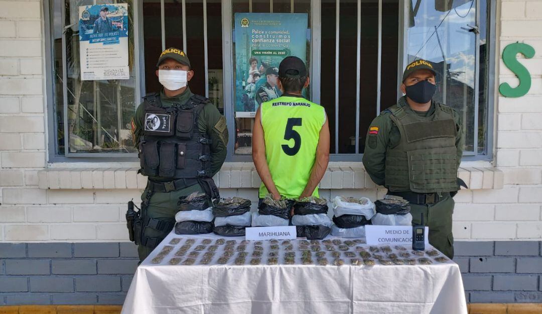 Capturado por presunto tráfico de estupefacientes