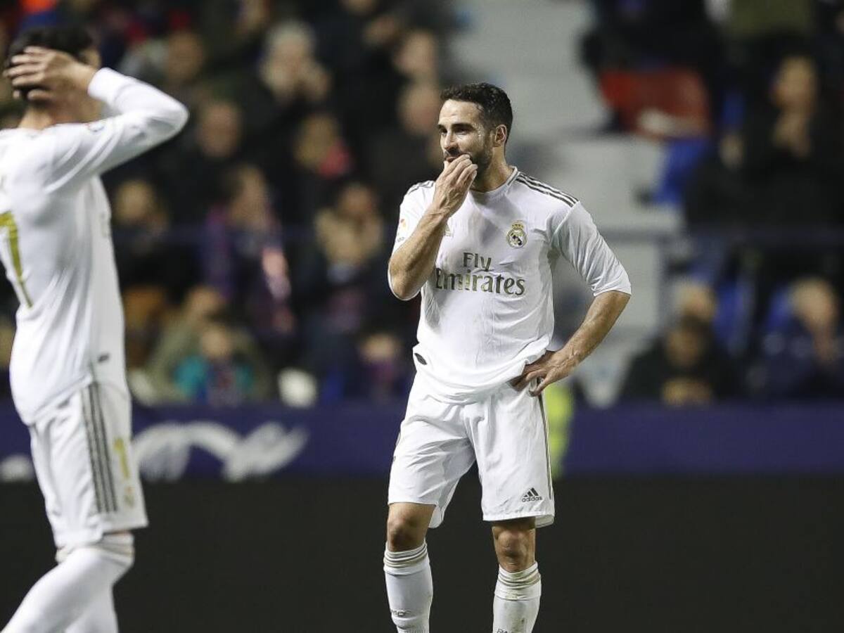 Sin James, Real Madrid pinchó ante Levante y Barcelona es líder en España