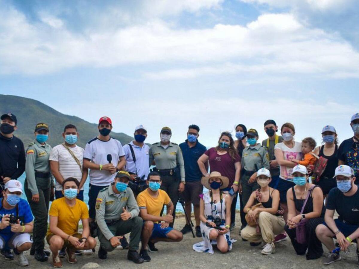 Oferta turística de Santa Marta, en la agenda de periodistas nacionales