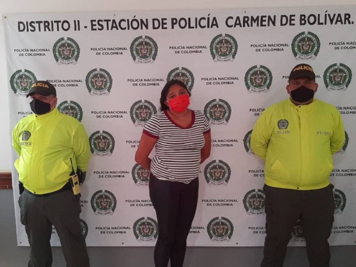 Capturan a mujer que amenazaba a lideresa social en El Salado, Bolívar