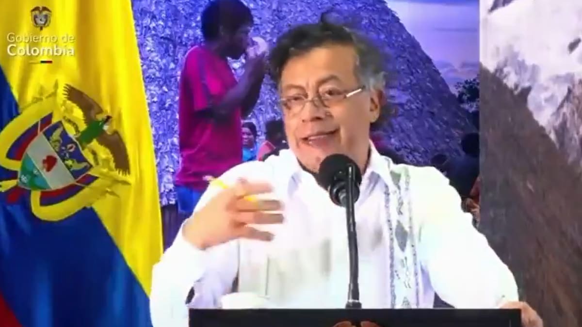 Petro cuestionó ausencia del Estado en acto de perdón al pueblo U’wa