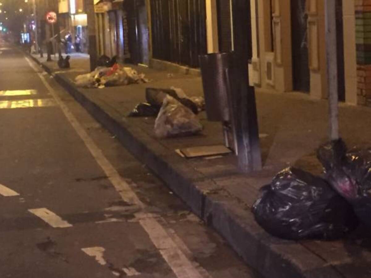 Distrito da parte de normalidad en operaciones de recolección de basuras