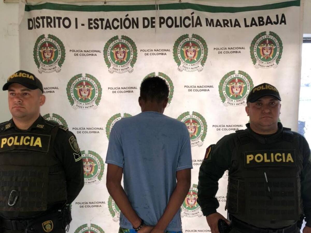 Capturaron a ‘Diomedito’ en María La Baja con un arma de fuego ilegal