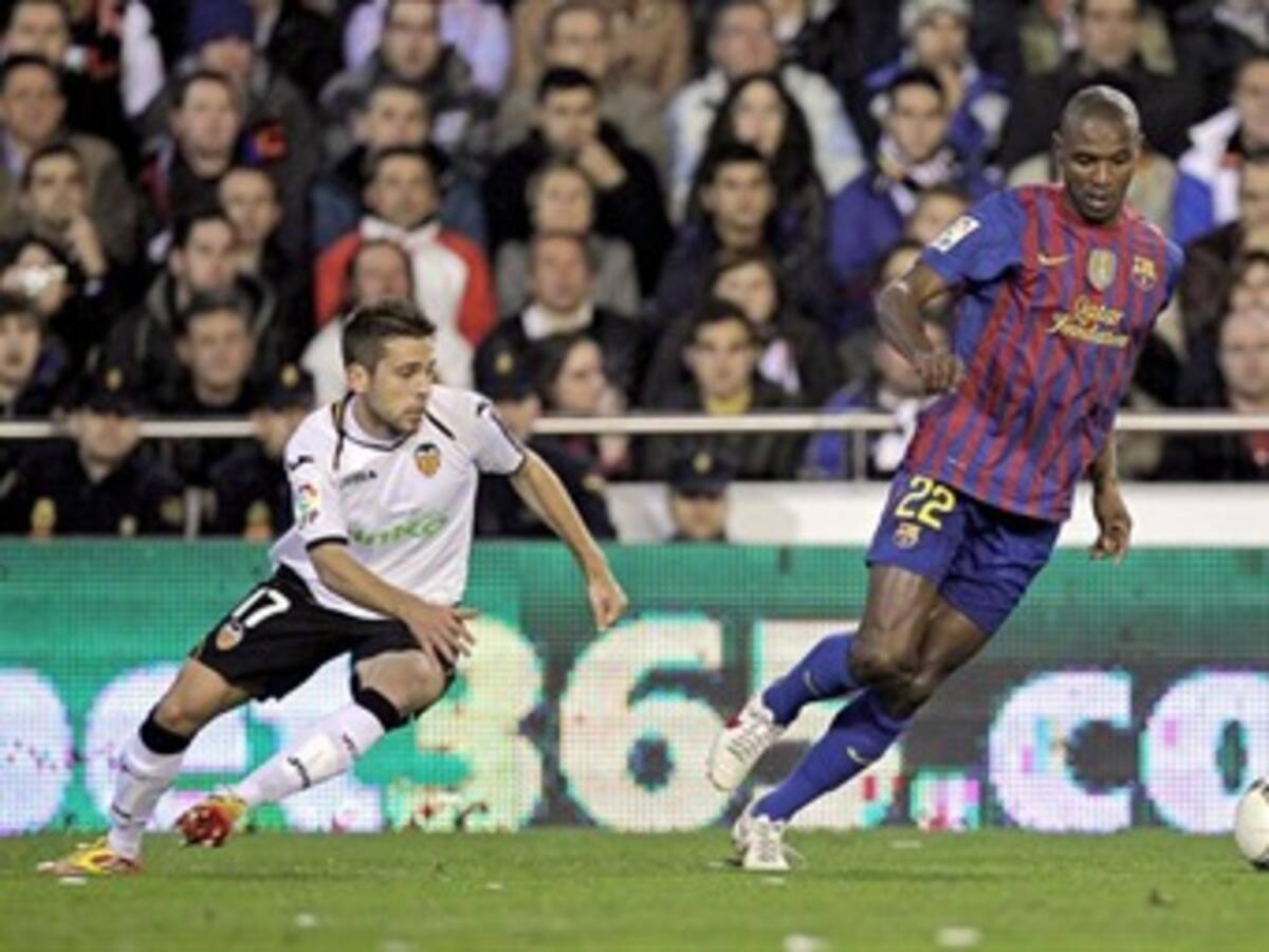 Valencia-Barcelona empatan en partido de semifinal de Copa del Rey