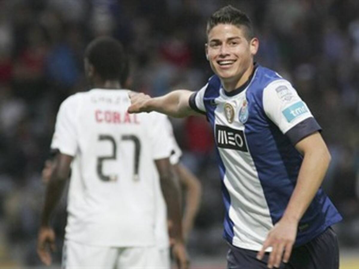 James Rodríguez anotó en el triunfo de Oporto, que sigue luchando por el título de la Liga