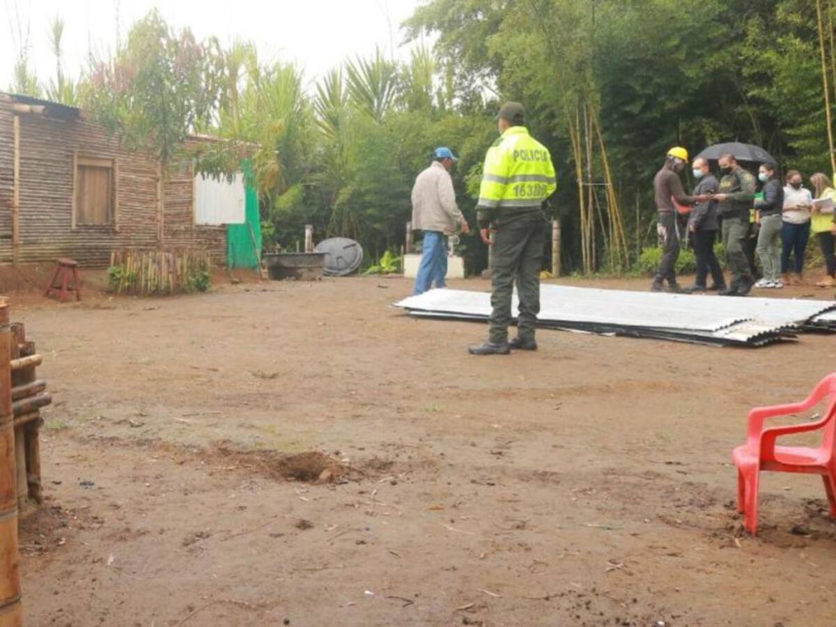 Asentamiento ilegal de 48 mil metros cuadrados fue recuperado en Pereira