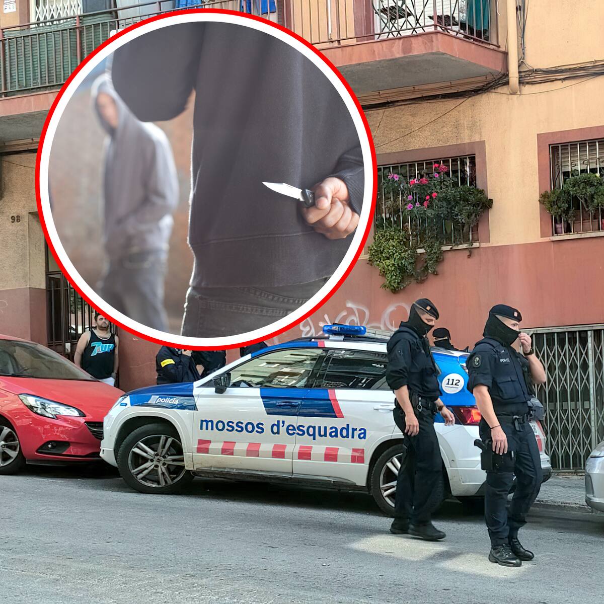 Barcelona: colombiano fue apuñalado tras intentar evitar un robo