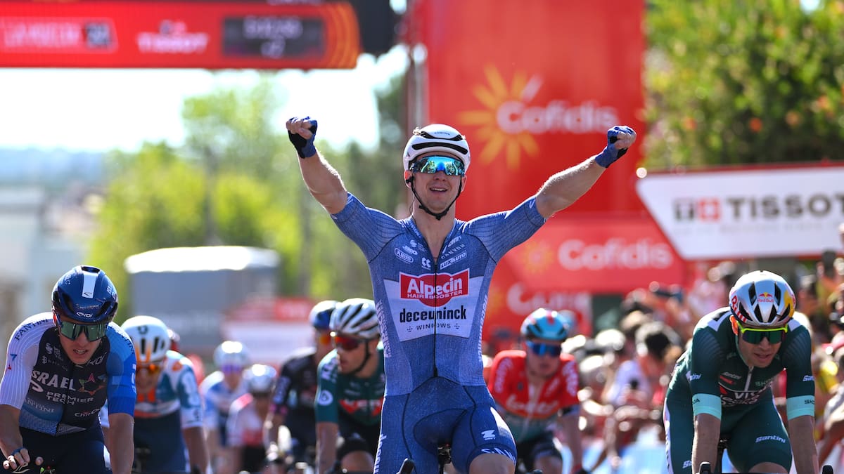 Kaden Groves gana la etapa 14 de la Vuelta a España; todo sigue igual en la general