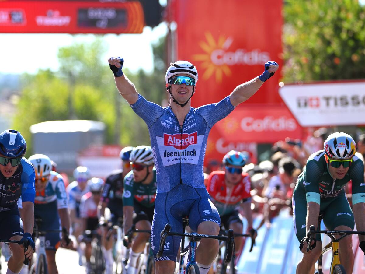 Kaden Groves gana la etapa 14 de la Vuelta a España; todo sigue igual en la general