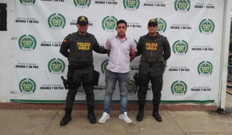 Capturado por extorsión