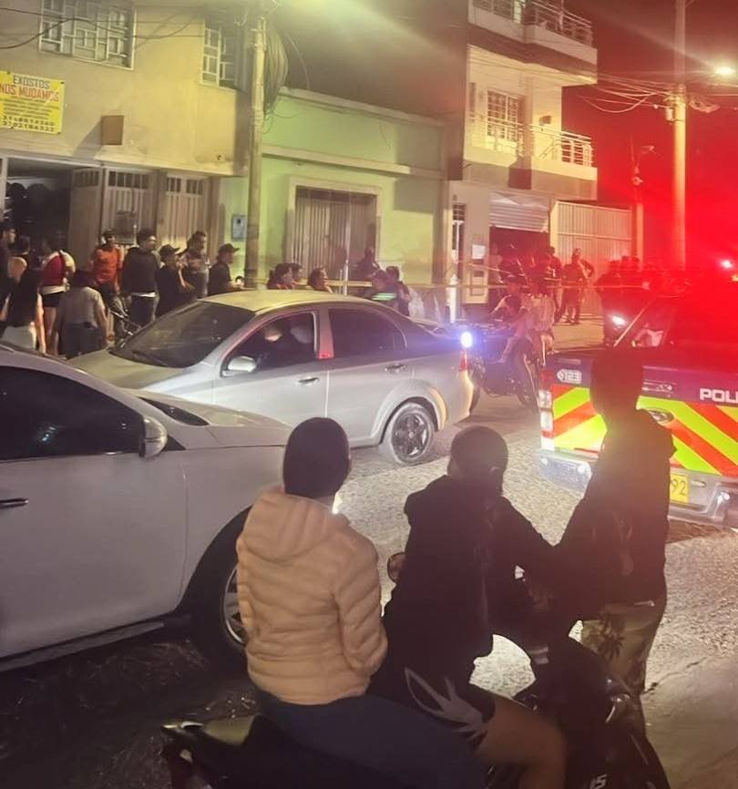 Homicidio en el barrio Carretera Central, Ocaña / Foto: Cortesía