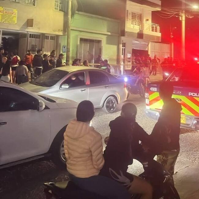 Homicidio en el barrio Carretera Central, Ocaña / Foto: Cortesía