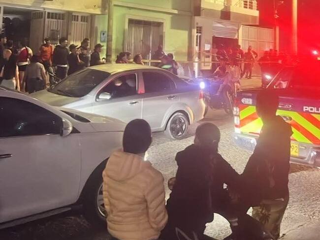 Homicidio en el barrio Carretera Central, Ocaña / Foto: Cortesía