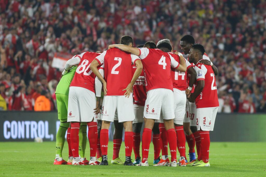Independiente Santa Fe. (Photo by Daniel Garzon Herazo/NurPhoto via Getty Images)