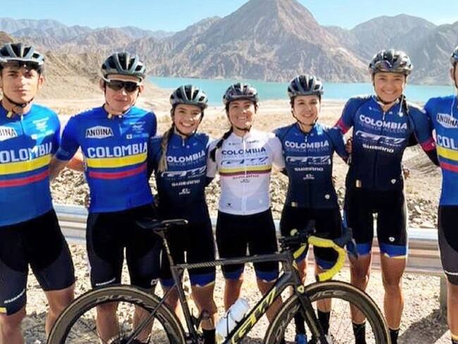 Delgación colombiana en los Panamericanos de Ciclismo de Ruta
