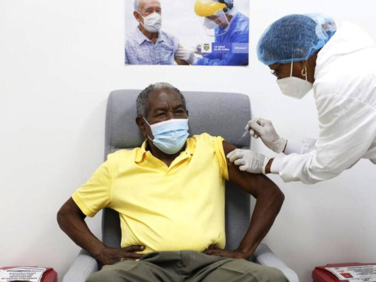 Cartagena alcanzó las 10.000 personas vacunadas contra el coronavirus