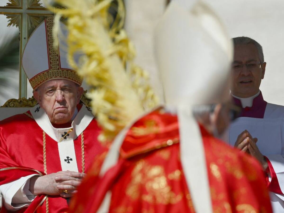 Papa Francisco reclama "tregua pascual" en Ucrania en el Domingo de Ramos