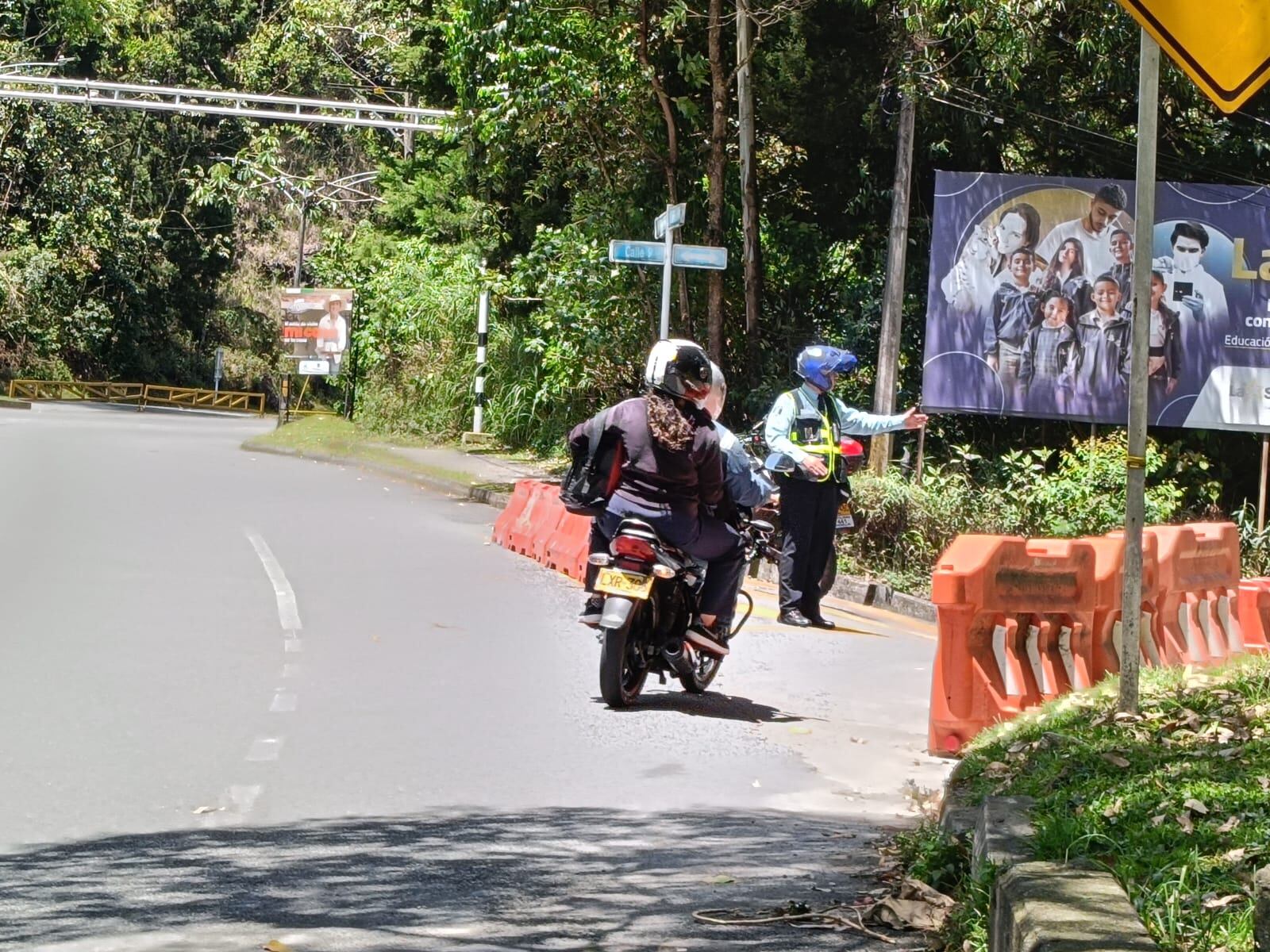 Ingreso a Cola del Zorro desde Las Palmas- foto alcaldía de Medellín