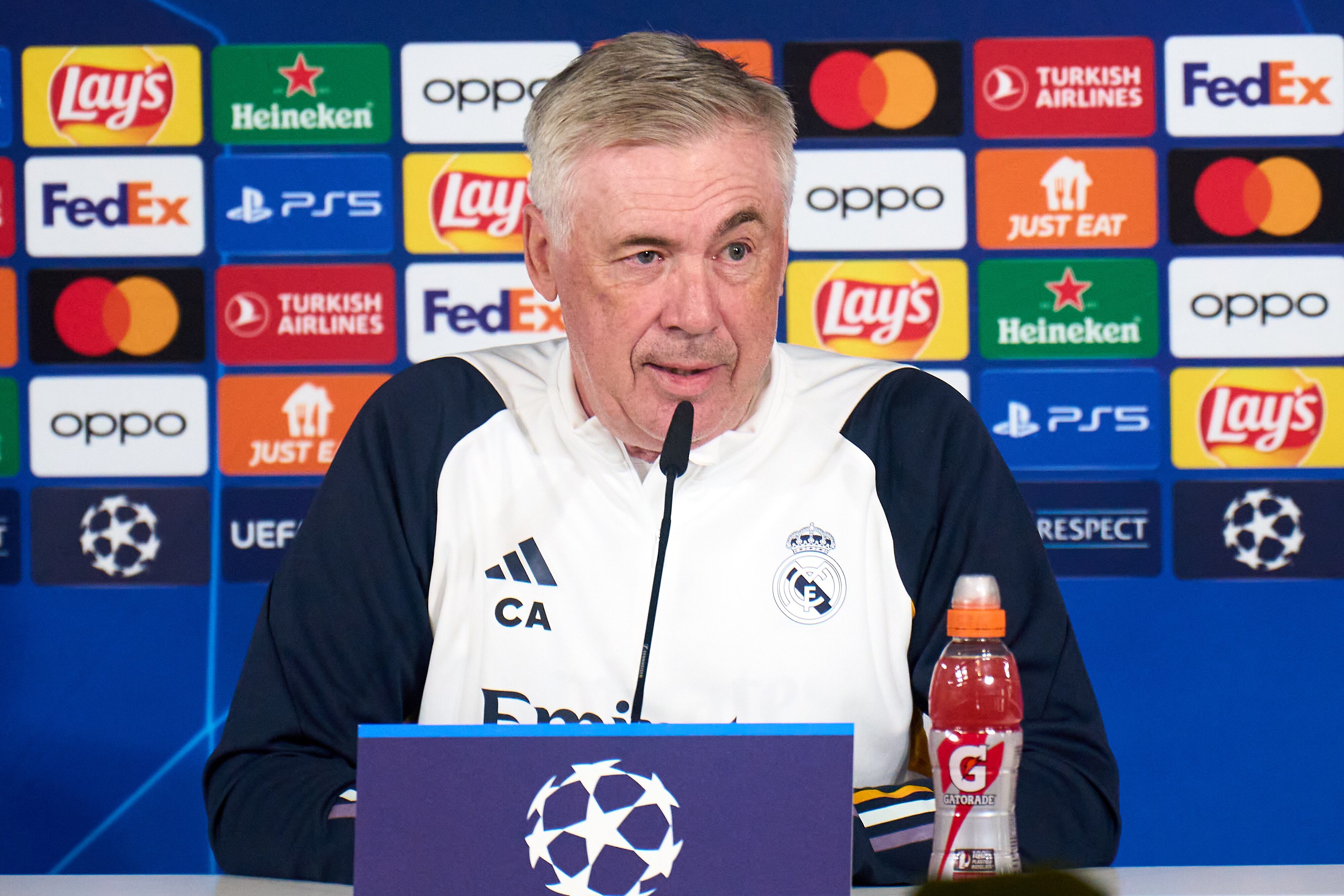 Carlo Ancelotti.  (Photo by Angel Martinez/Getty Images)