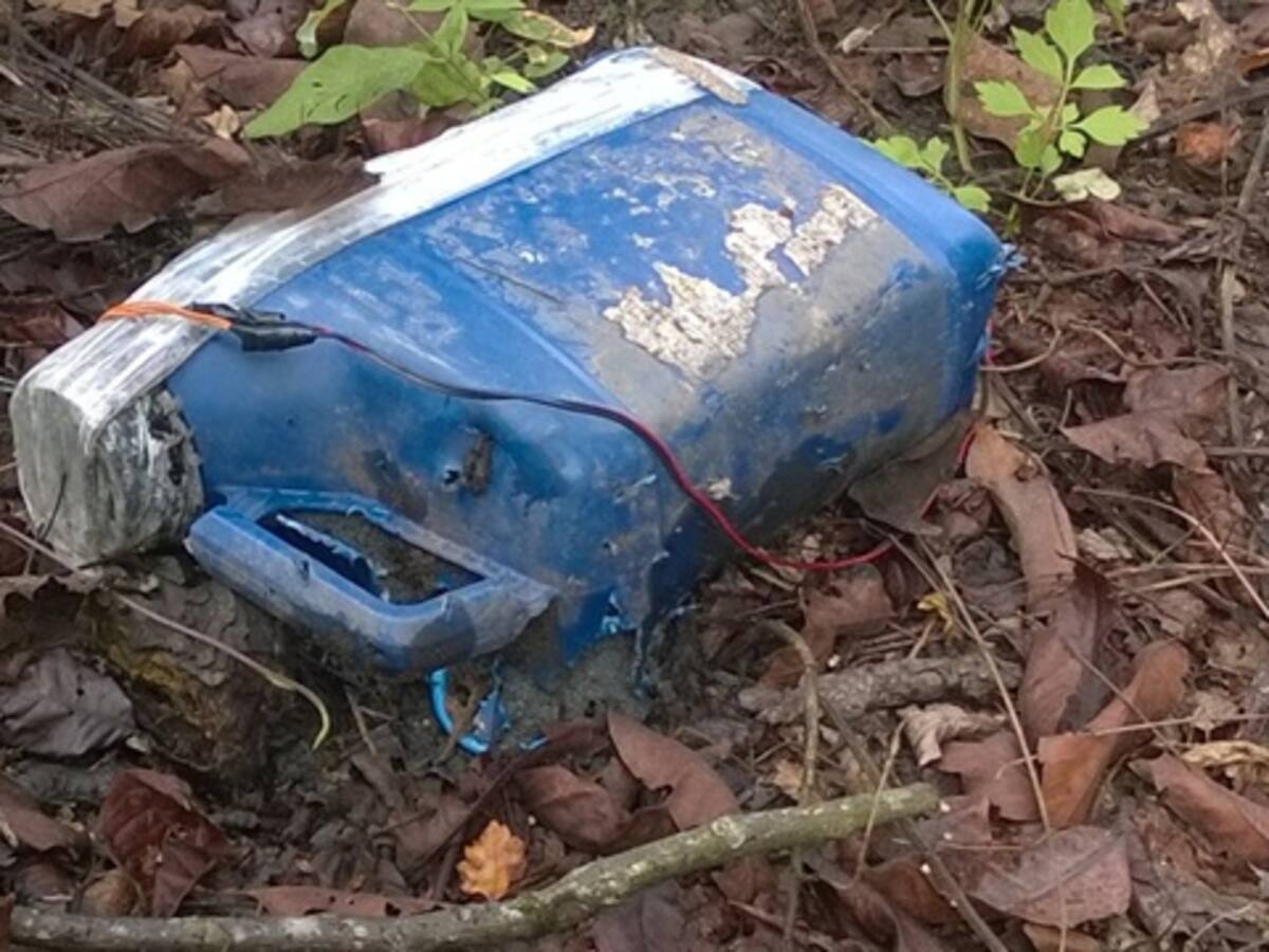 El Ejército destruye campo minado en Quibdó, Chocó