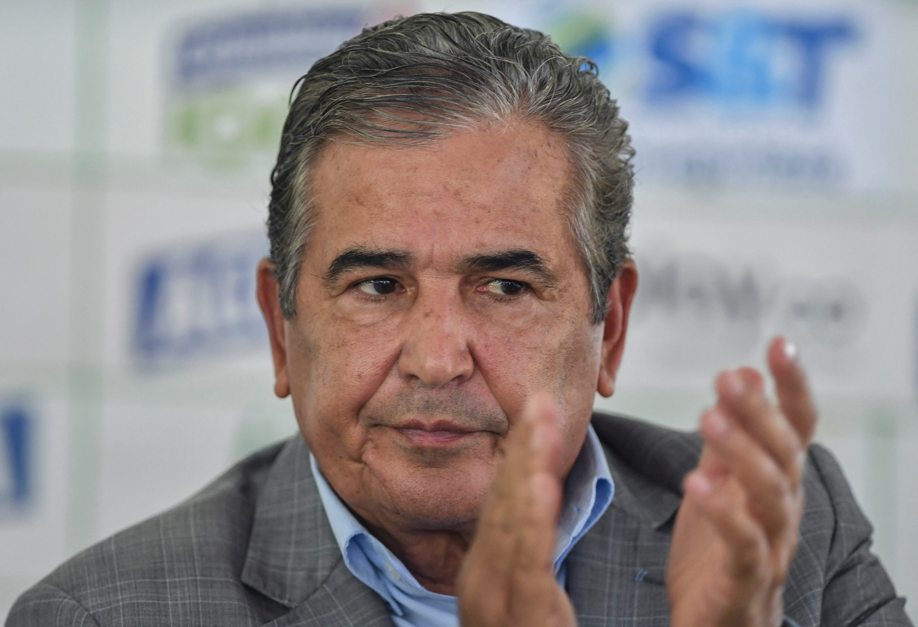 Jorge Luis Pinto estuvo en el Deportivo Cali desde octubre del año pasado. (Photo by JOAQUIN SARMIENTO/AFP via Getty Images)