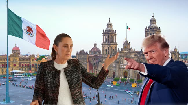 Claudia Sheinbaum rechaza que Donald Trump encabece “ofensiva” contra México | Getty Images