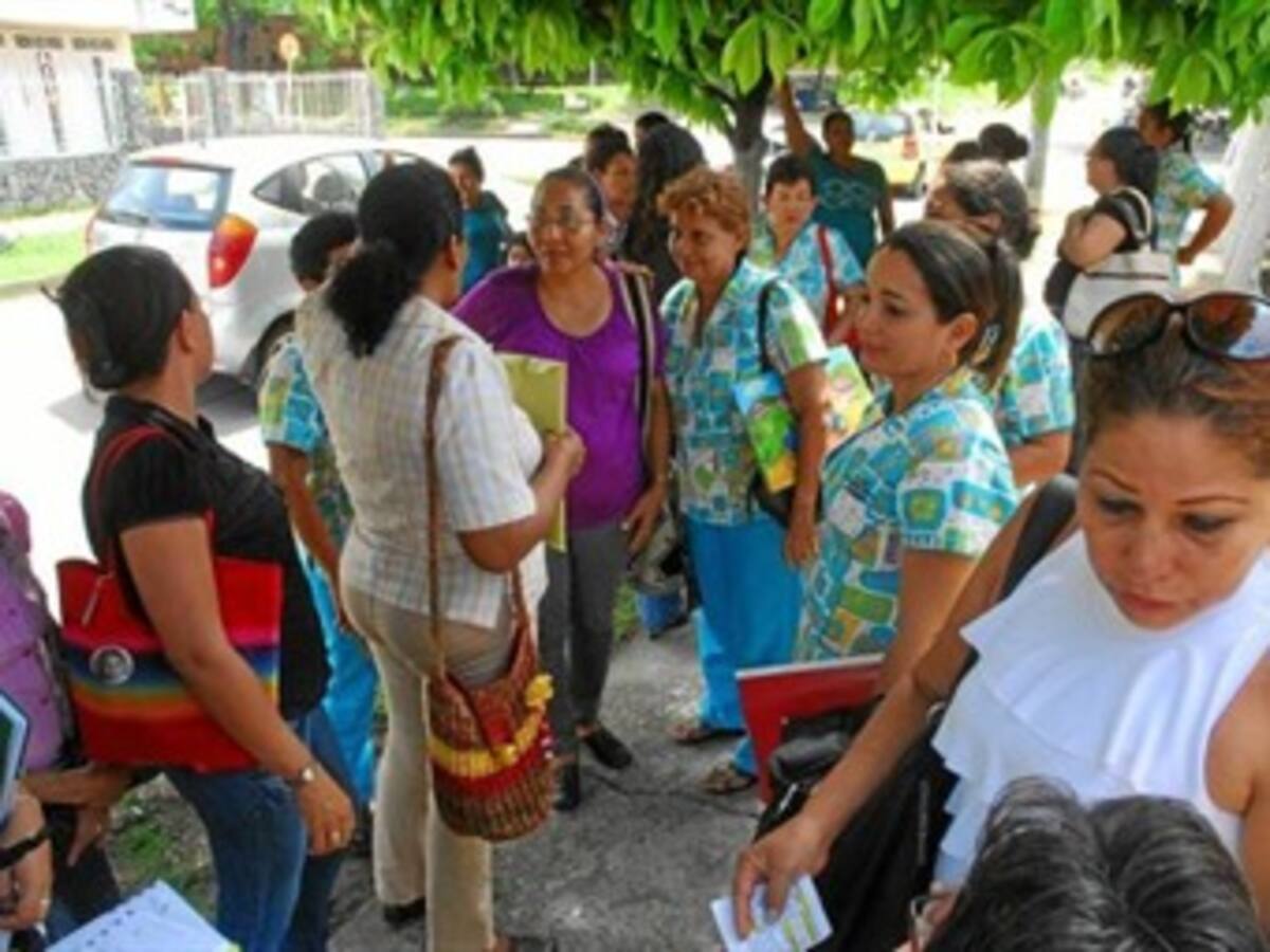 Madres Comunitarias se tomaron sede del Ministerio del Trabajo en Cartagena