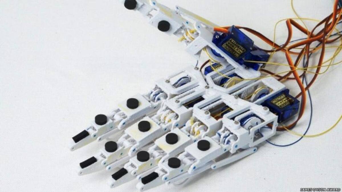 Los componentes de Handie pueden reproducirse usando una impresora 3D. Los inventores japoneses aseguran que de esta manera sería más barato hacer el mantenimiento de una prótesis de mano.