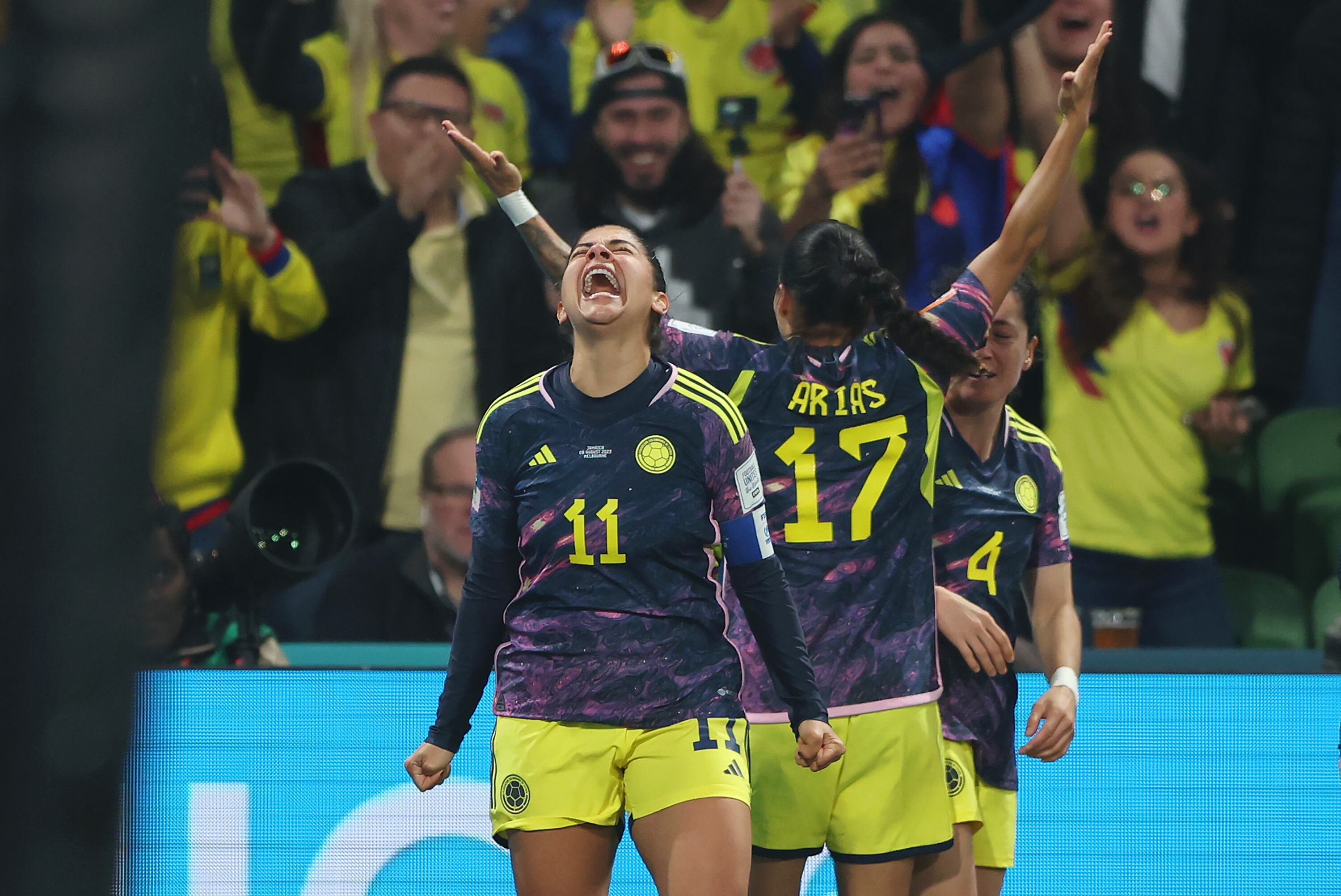 Catalina Usme marcó el gol de la victoria para Colombia. (Photo by Robert Cianflone/Getty Images)