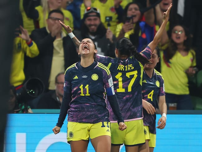 Catalina Usme marcó el gol de la victoria para Colombia. (Photo by Robert Cianflone/Getty Images)