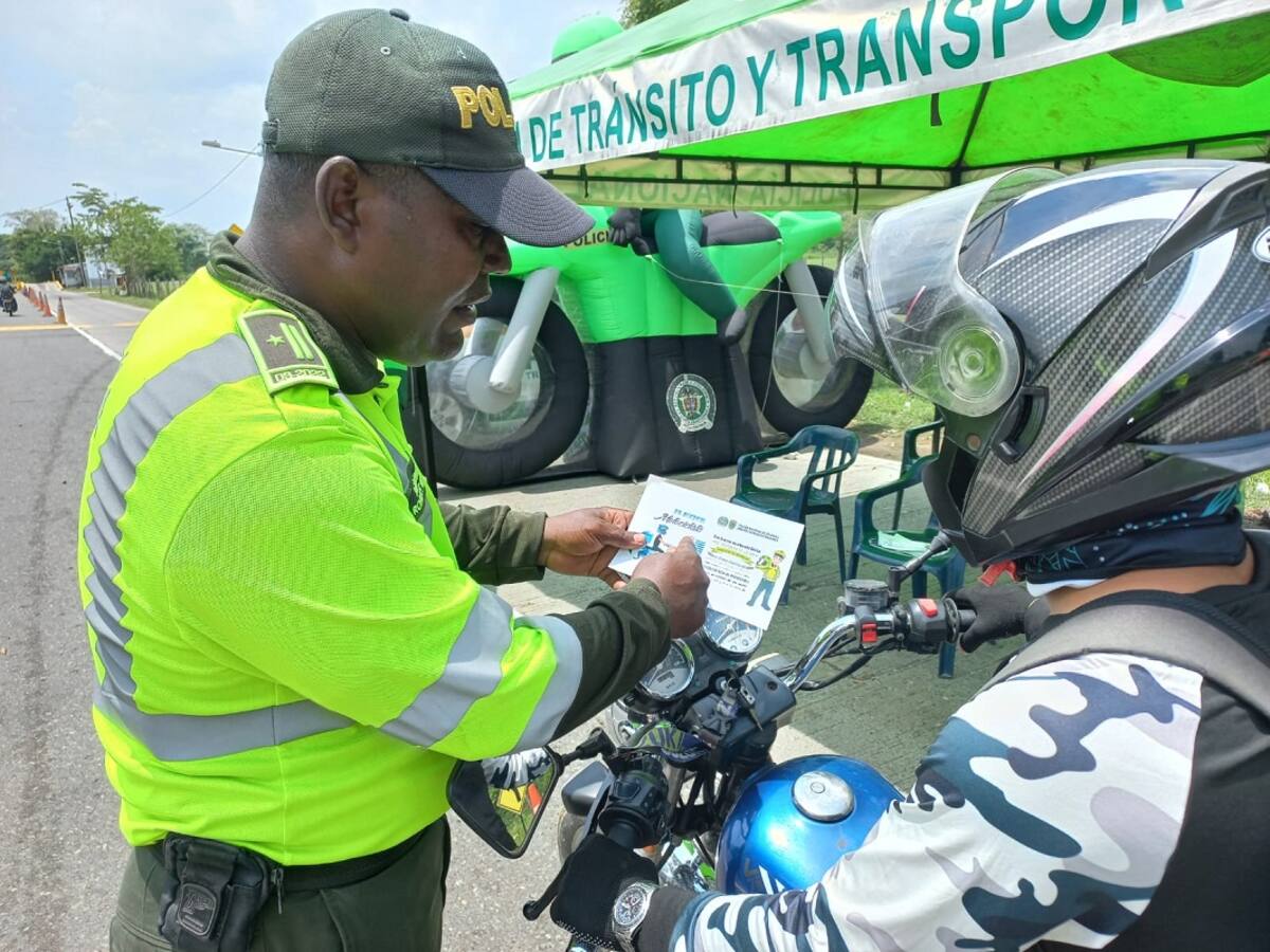 En Bolívar 150 policías de tránsito cuidarán las carreteras durante el puente festivo