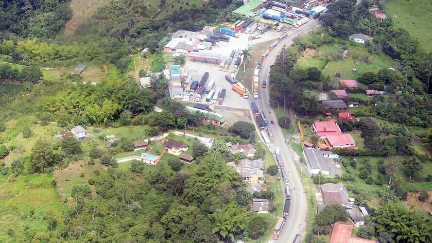 Vía Panamericana. Foto: Colprensa