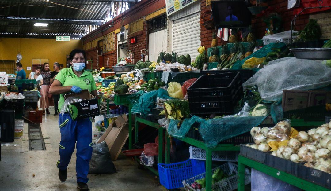 Plaza de mercado. Imagen de referencia