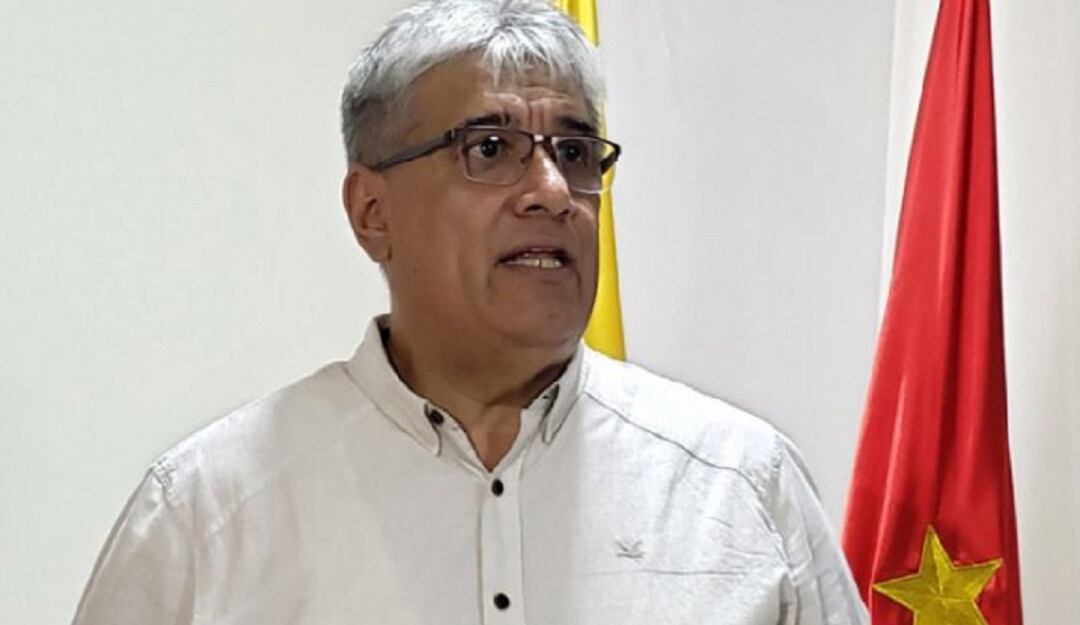 Director del Instituto Departamental de Salud, Carlos Martínez