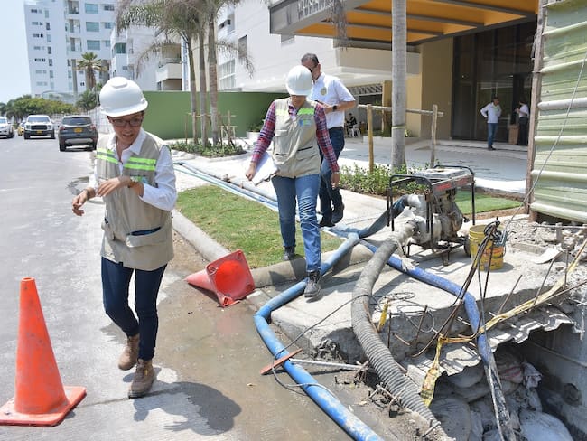EPA suspende vertimientos que constructora realizaba en Laguna del Cabrero
