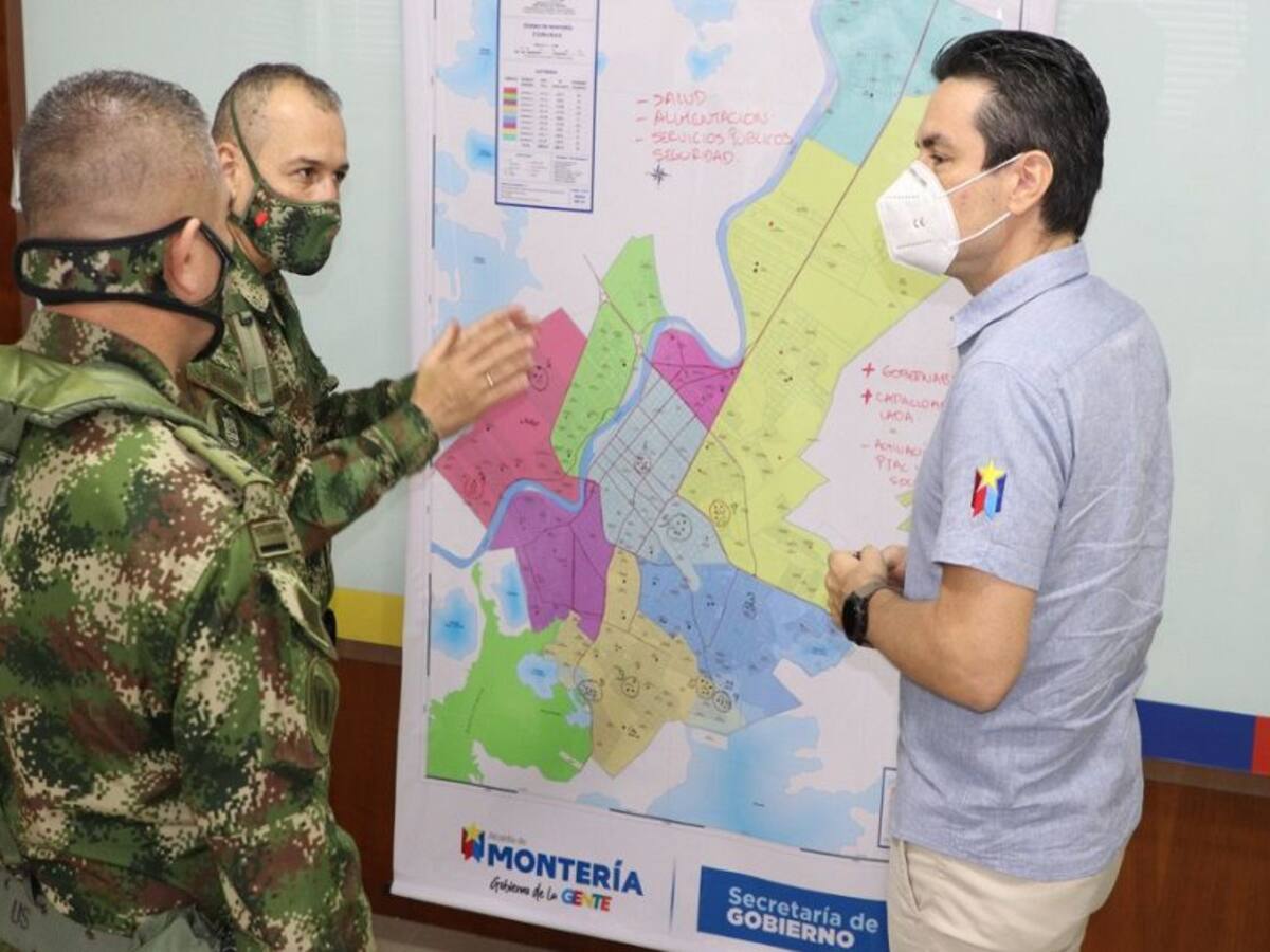 Ejército refuerza esquema de vigilancia en Montería por pedido del Alcalde