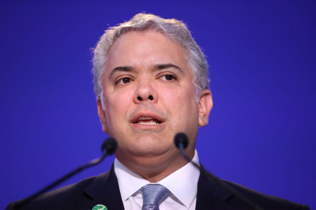Iván Duque. Foto: Hannah McKay - Pool/Getty Images