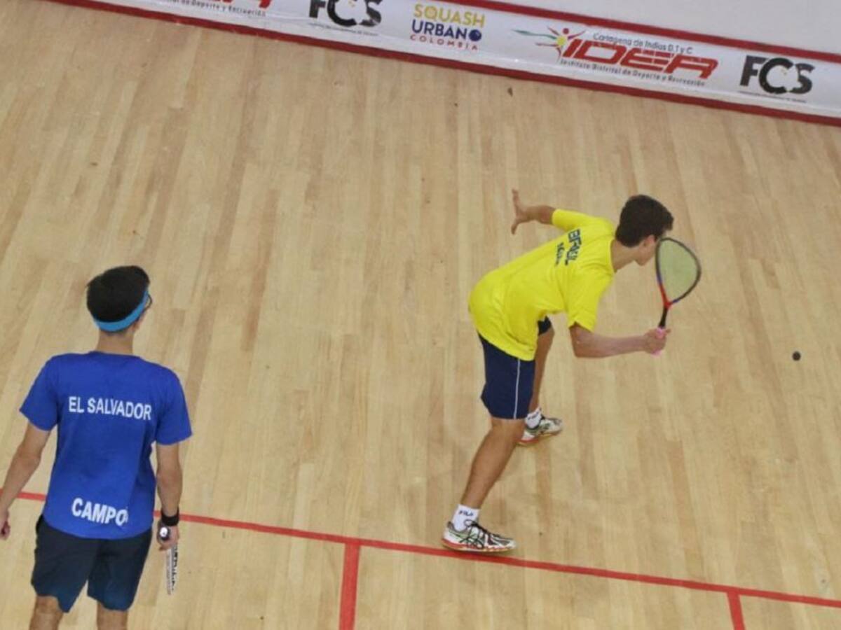 Arrancó Torneo Suramericano Junior de Squash 2021 en Cartagena