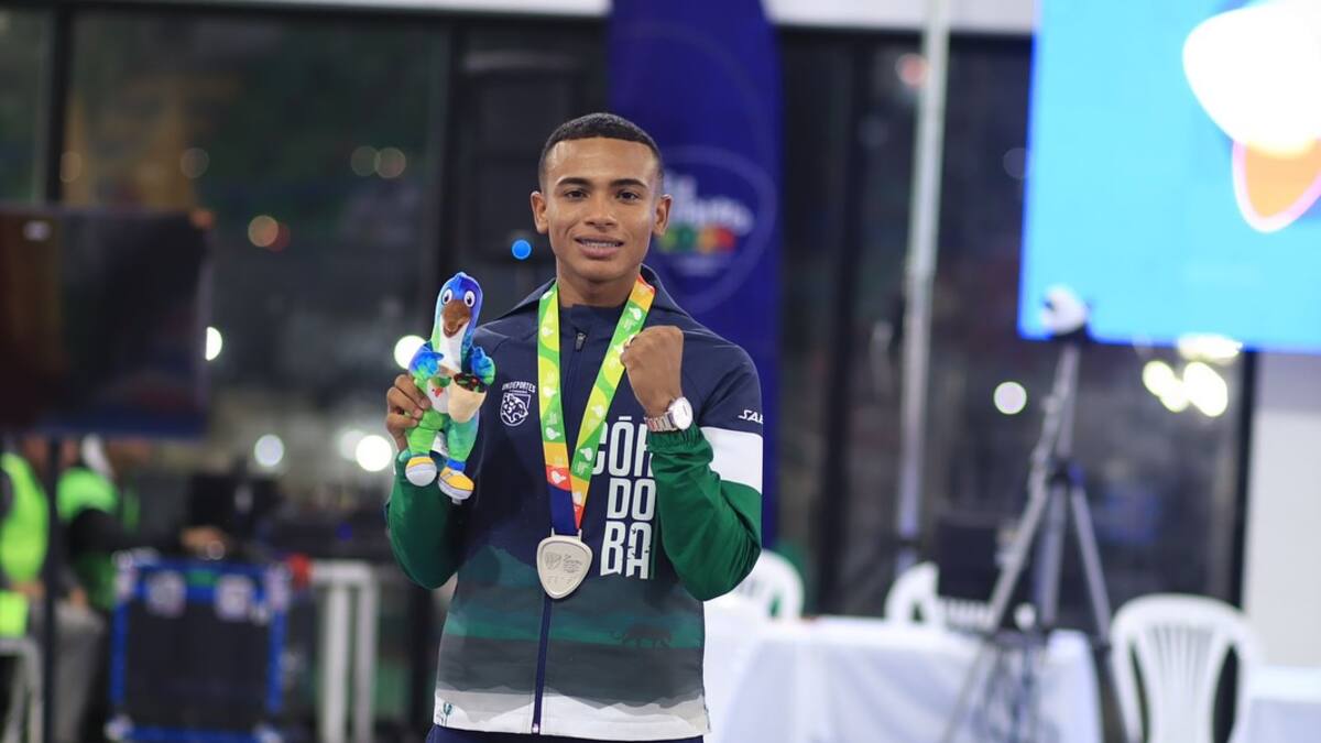 Córdoba sumó su primera medalla en los I Juegos Nacionales Juveniles del Eje Cafetero