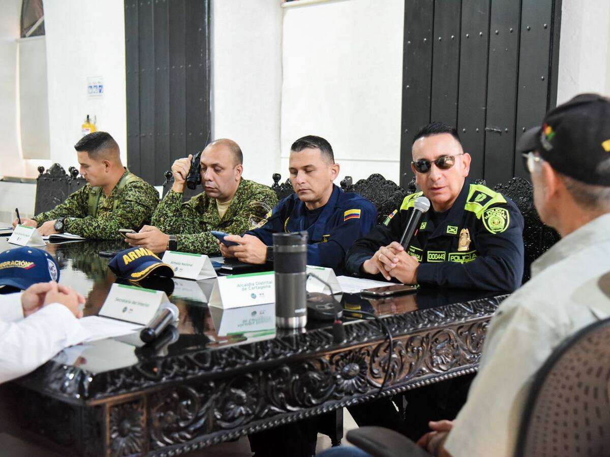 200 policías custodiarán protesta del gremio de taxistas este miércoles en Cartagena